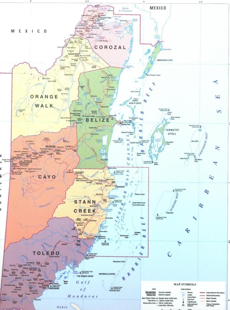 Belize resif göster