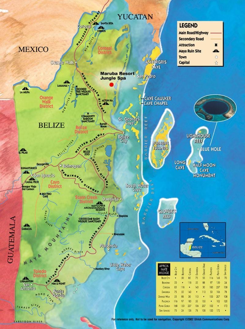 Tütün caye Belize göster